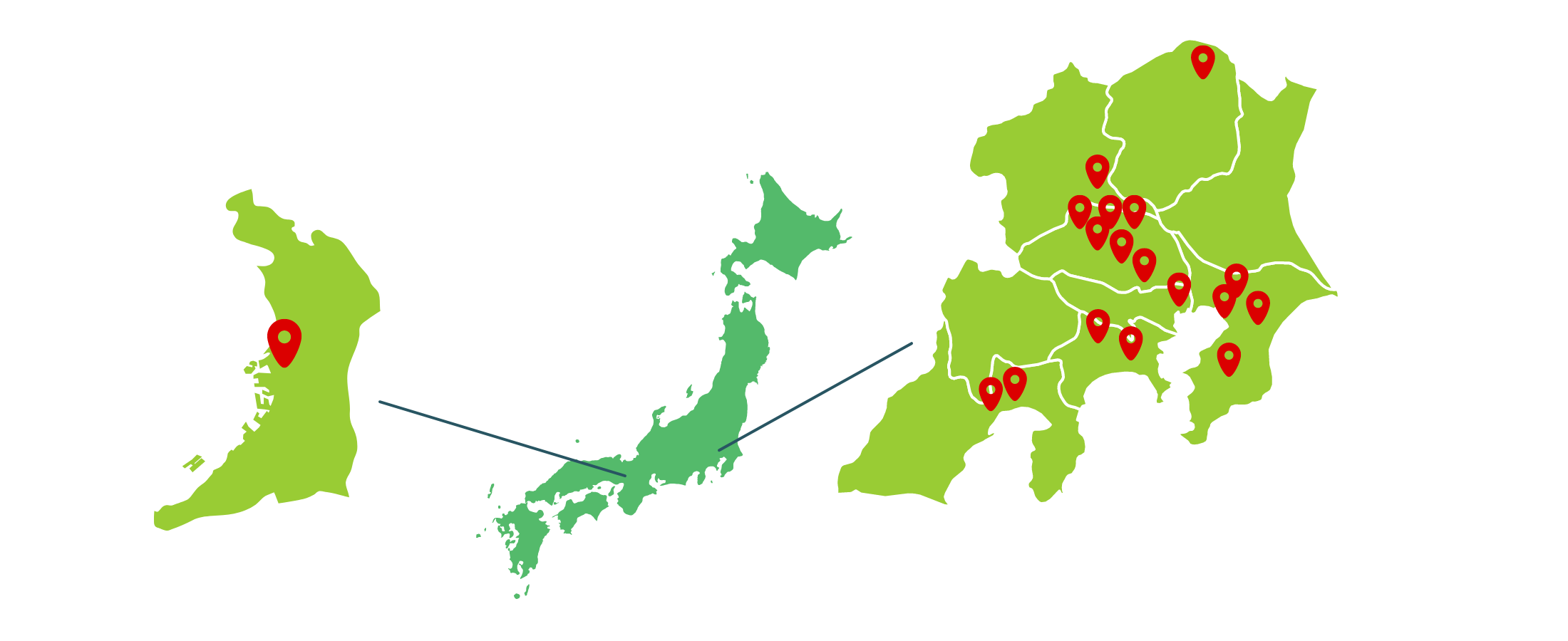 リバーグループ事業拠点